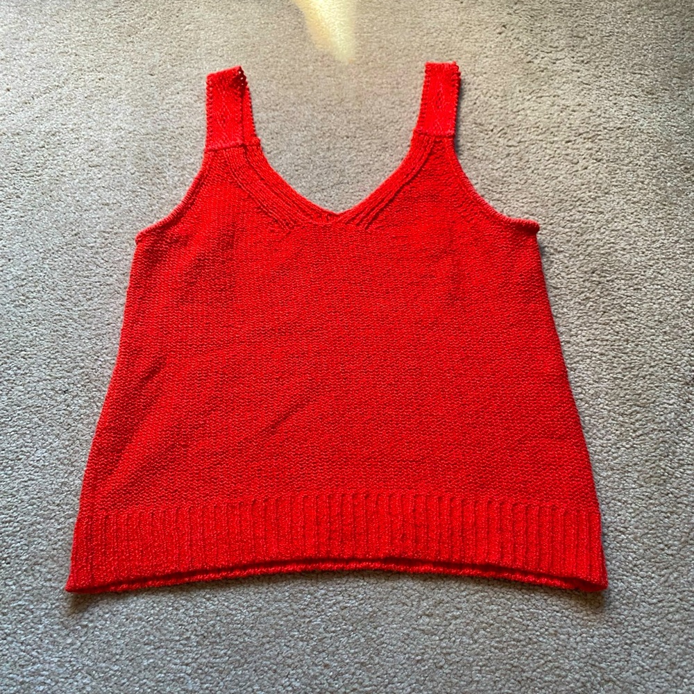 Madewell sweater tank